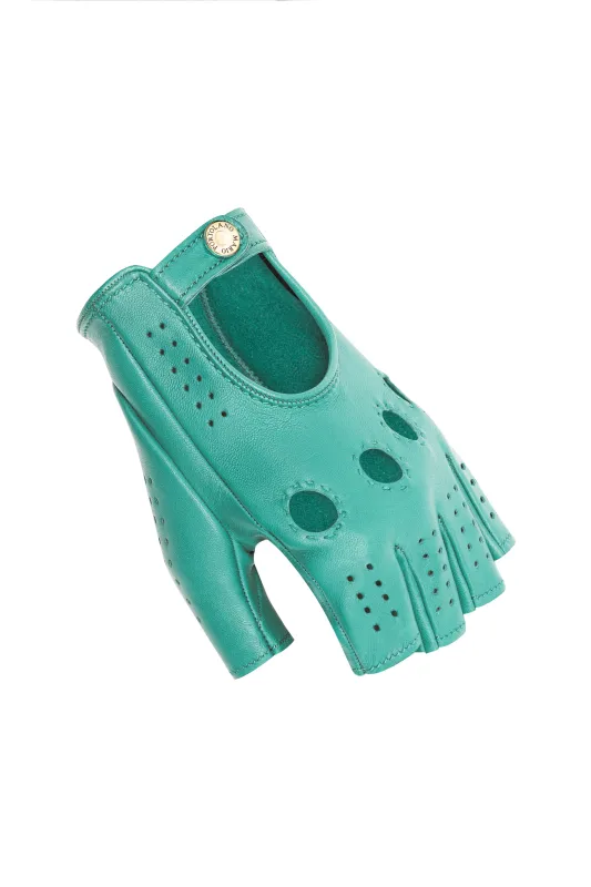 Guanti donna finger-less - Celeste sold by Mario Portolano