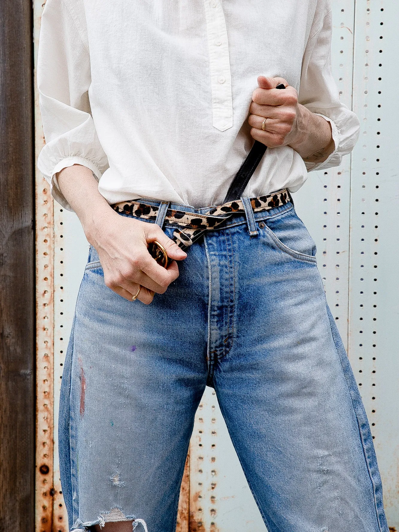 Best Belt - Leopard sold by Eleven Thirty