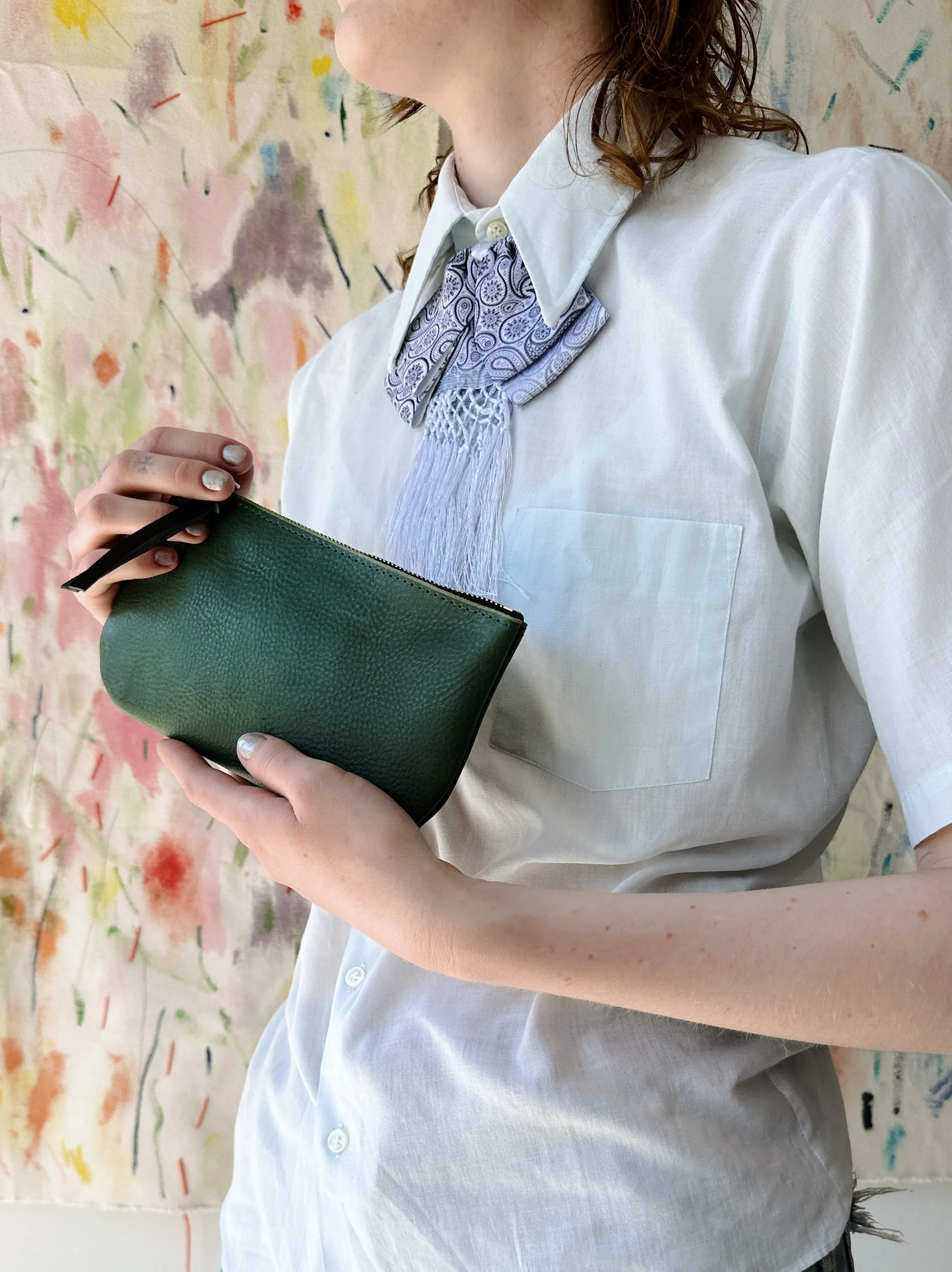 Lauri Large Leather Wallet: Hunter sold by Eleven Thirty product image thumbnail 4