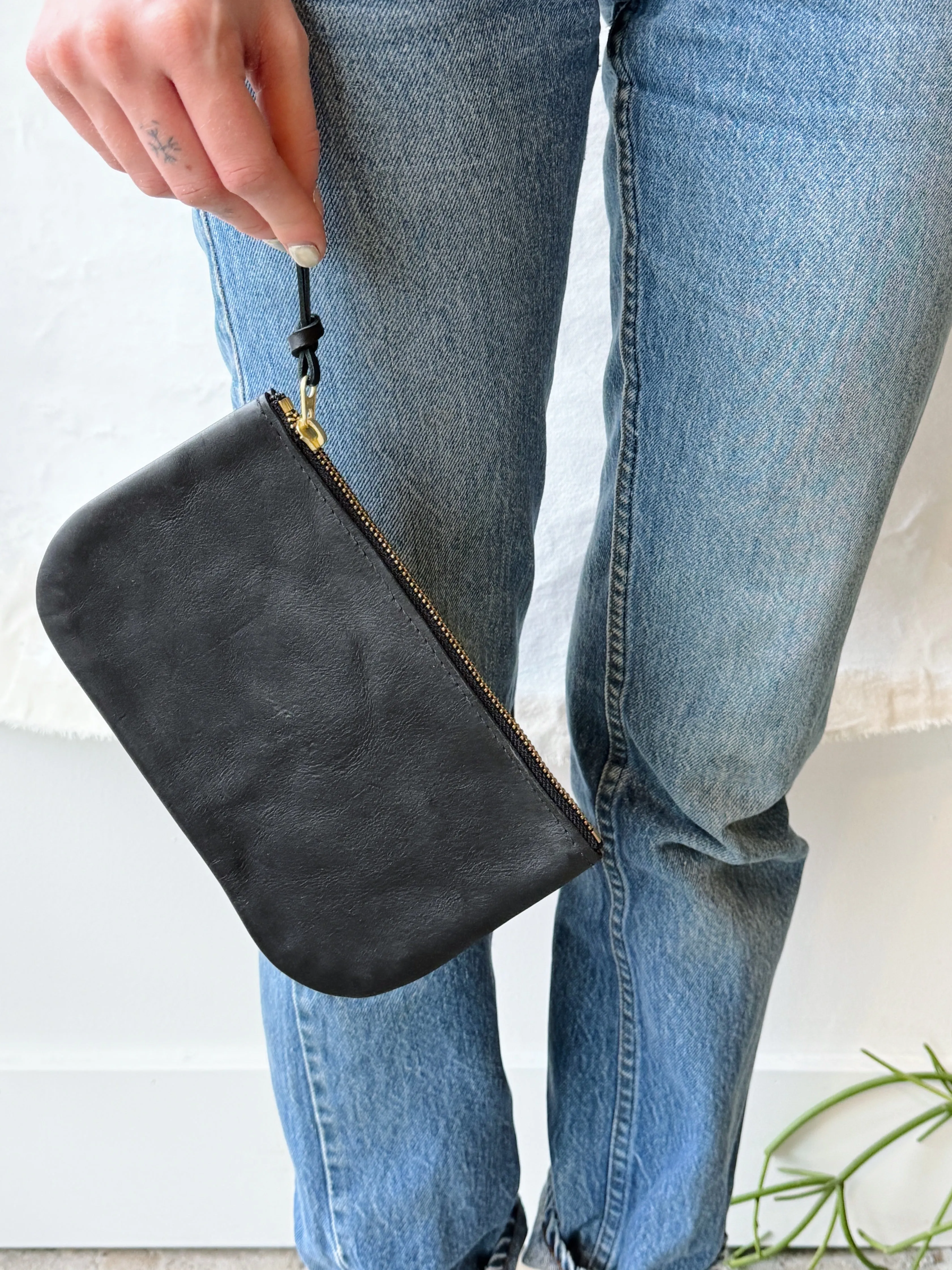 Lauri Large Leather Wallet: Black sold by Eleven Thirty product image thumbnail 2
