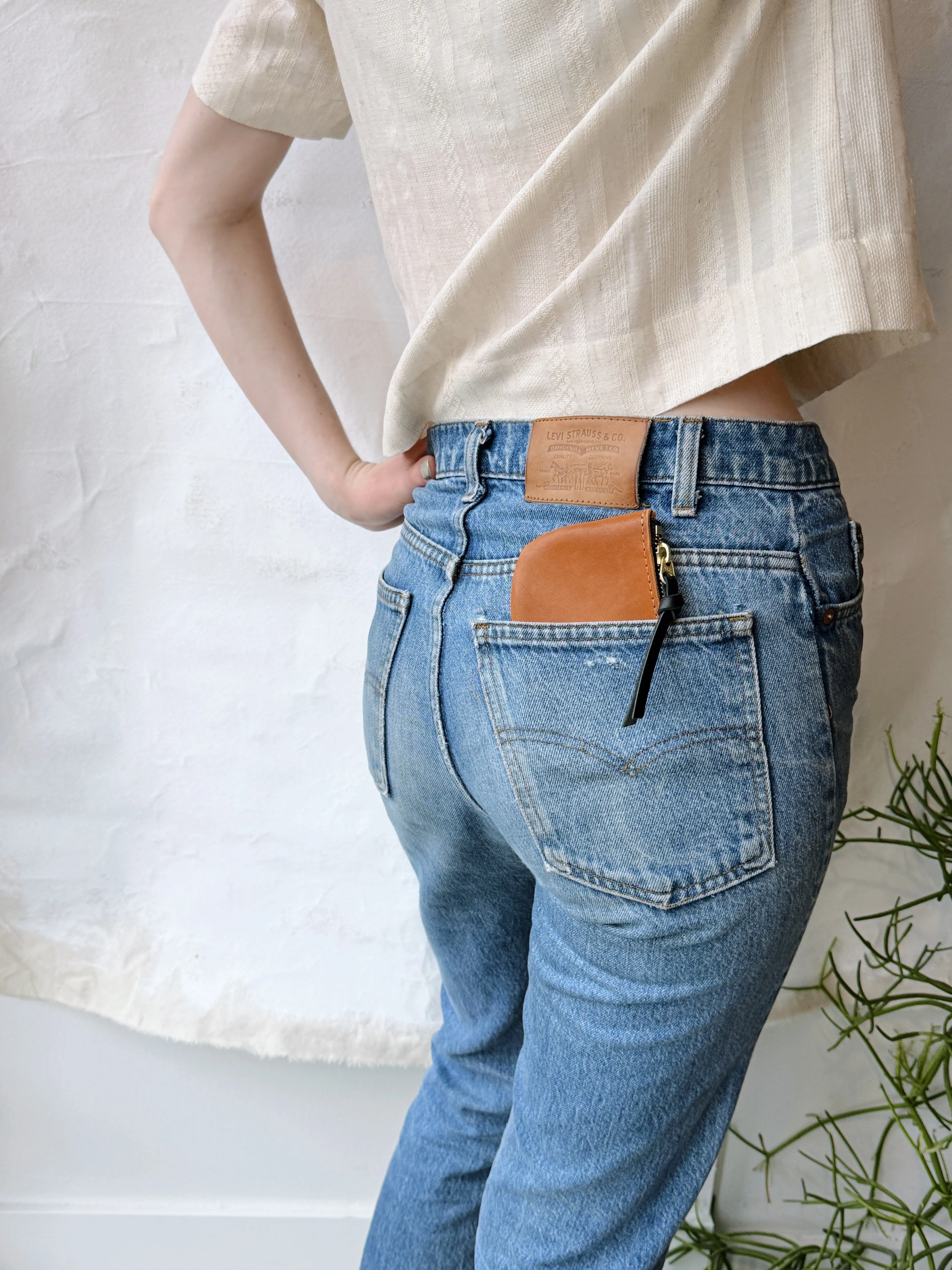 Lauri Mini Wallet: Straw sold by Eleven Thirty product image thumbnail 2