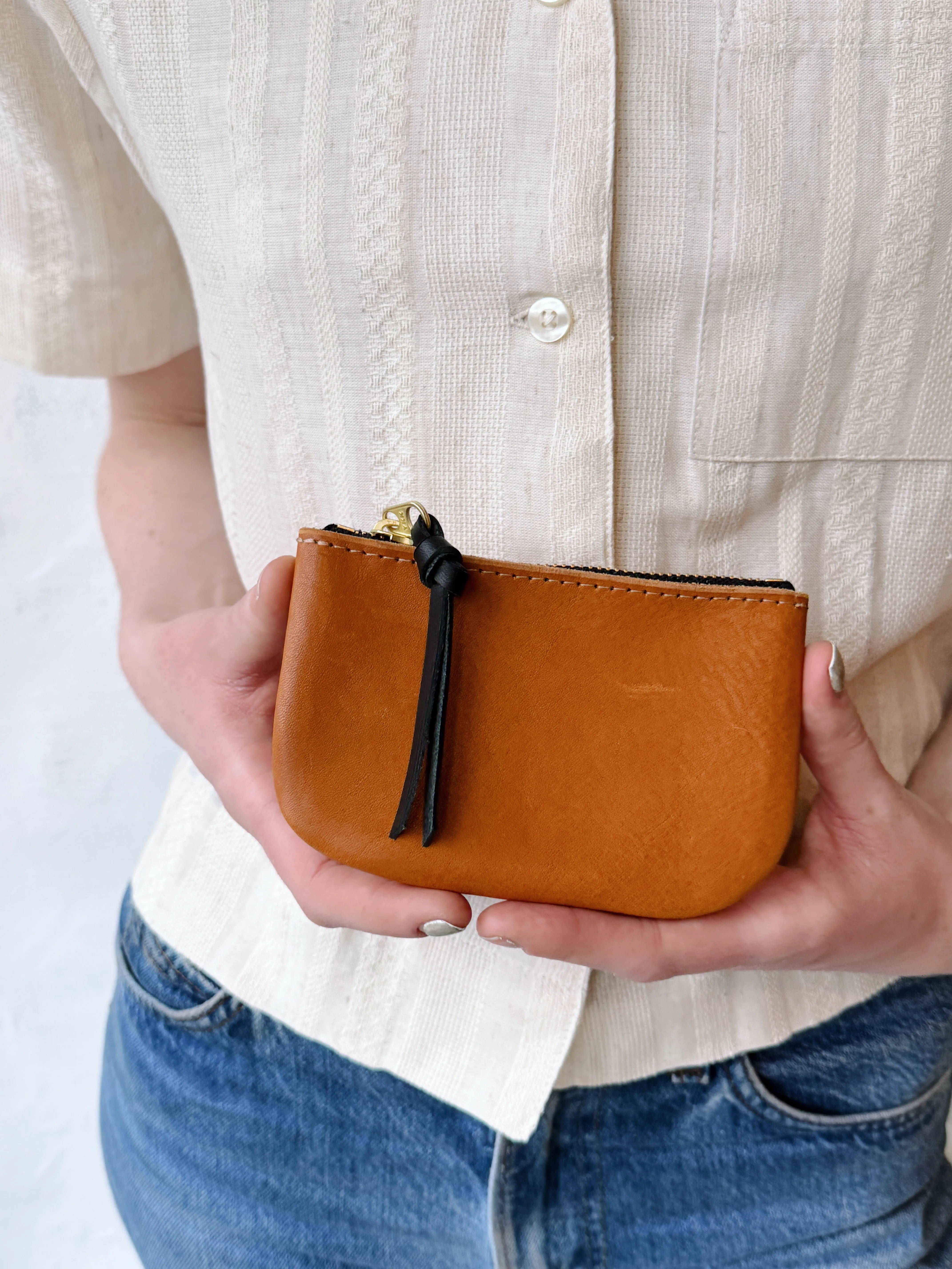 Lauri Mini Wallet: Straw sold by Eleven Thirty