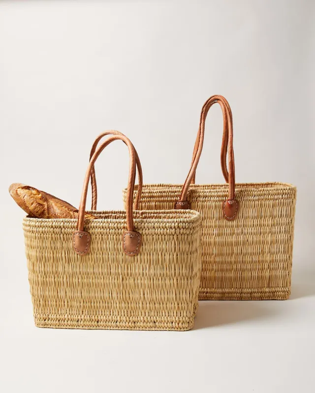 Rectangle Basket Tote made by Farmhouse Pottery