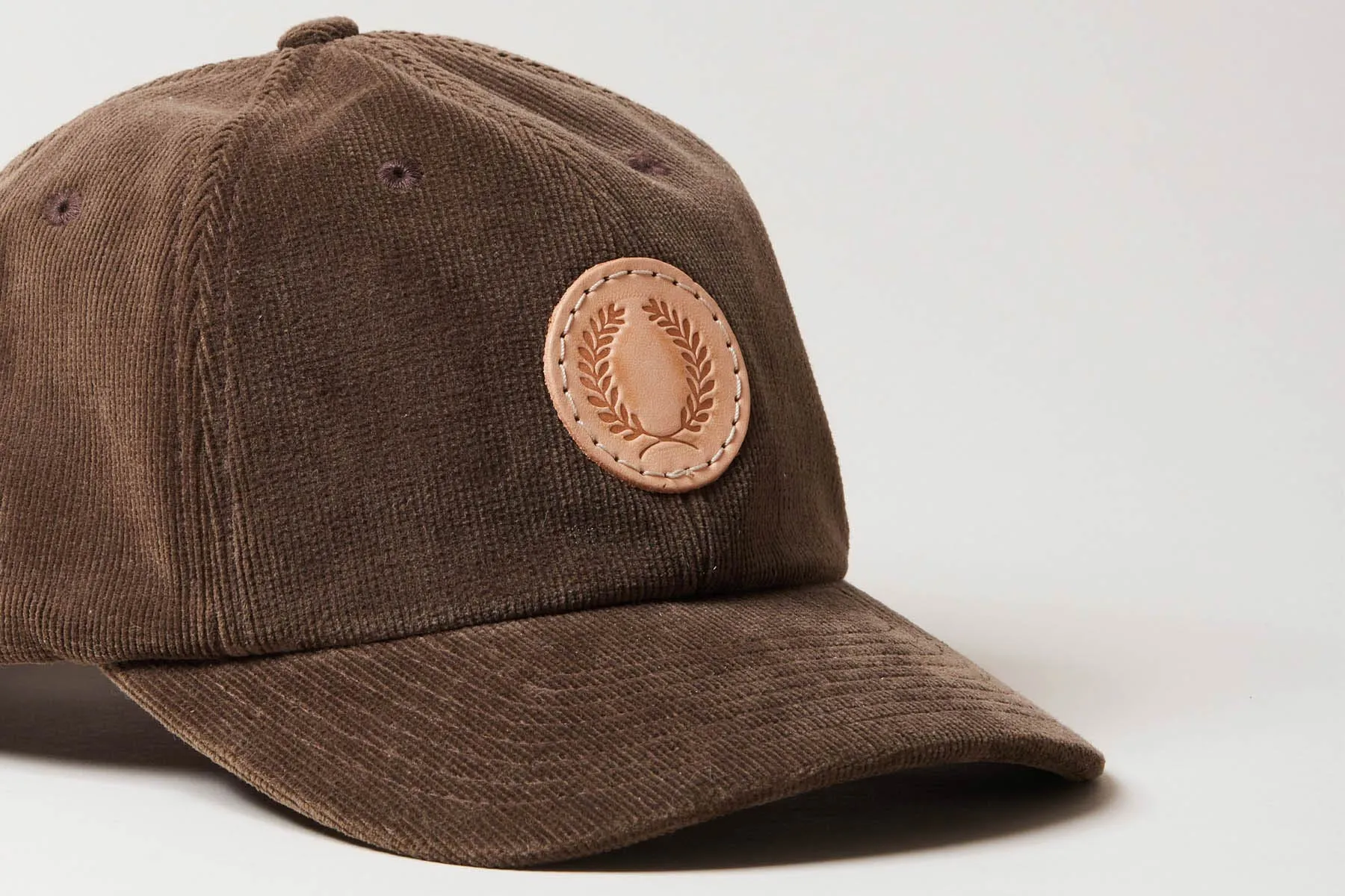 Corduroy Cap with Laurel Patch sold by Farmhouse Pottery product image thumbnail 3