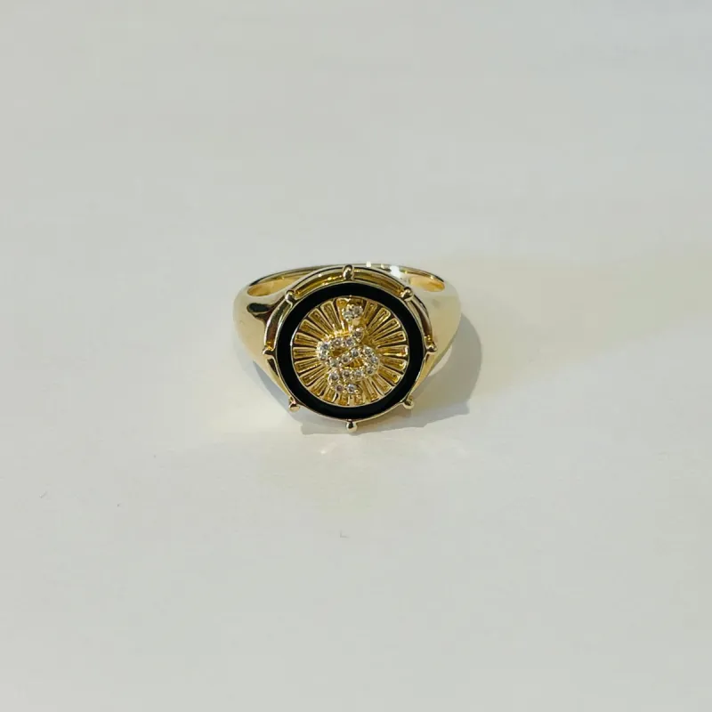 nautical snake ring sold by Theodosia