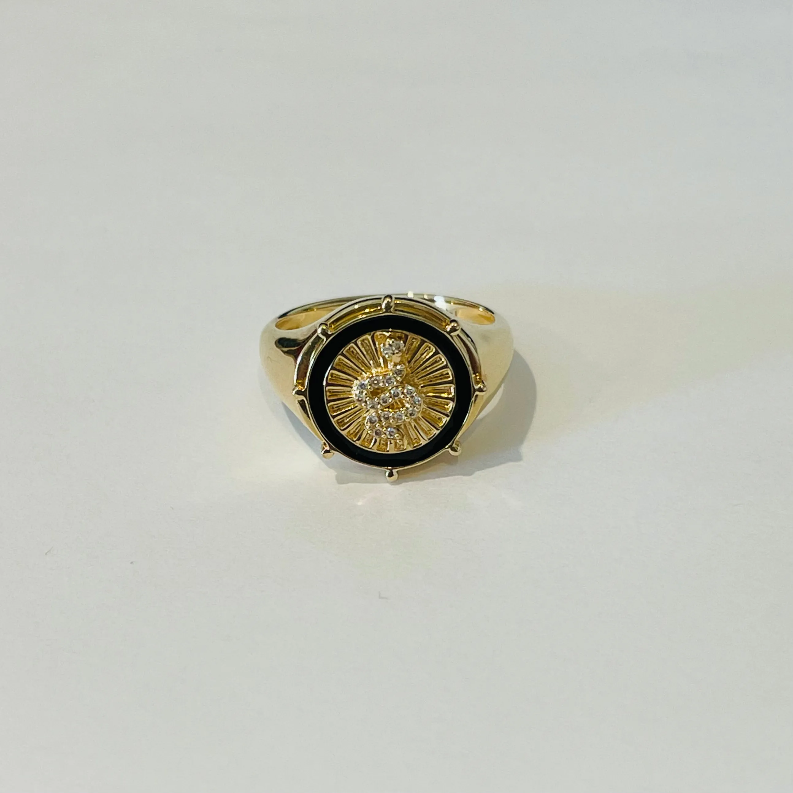 nautical snake ring sold by Theodosia