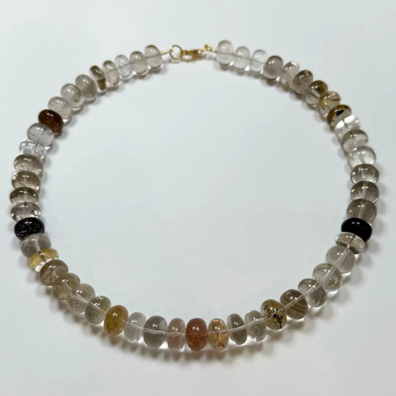 disco quartz candy necklace sold by Theodosia