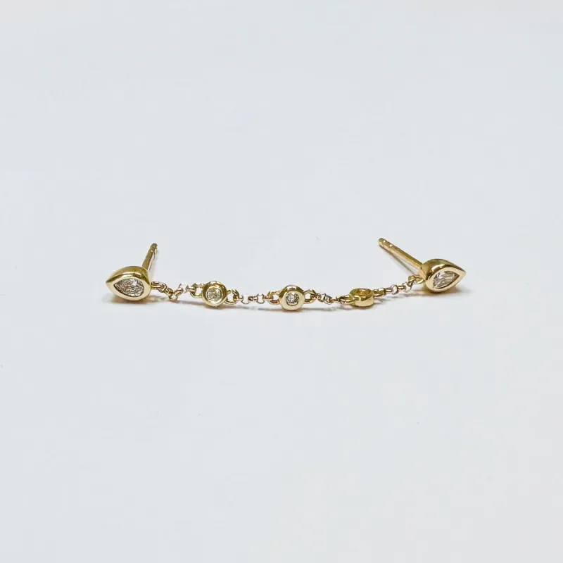 double piercing chain sold by Theodosia