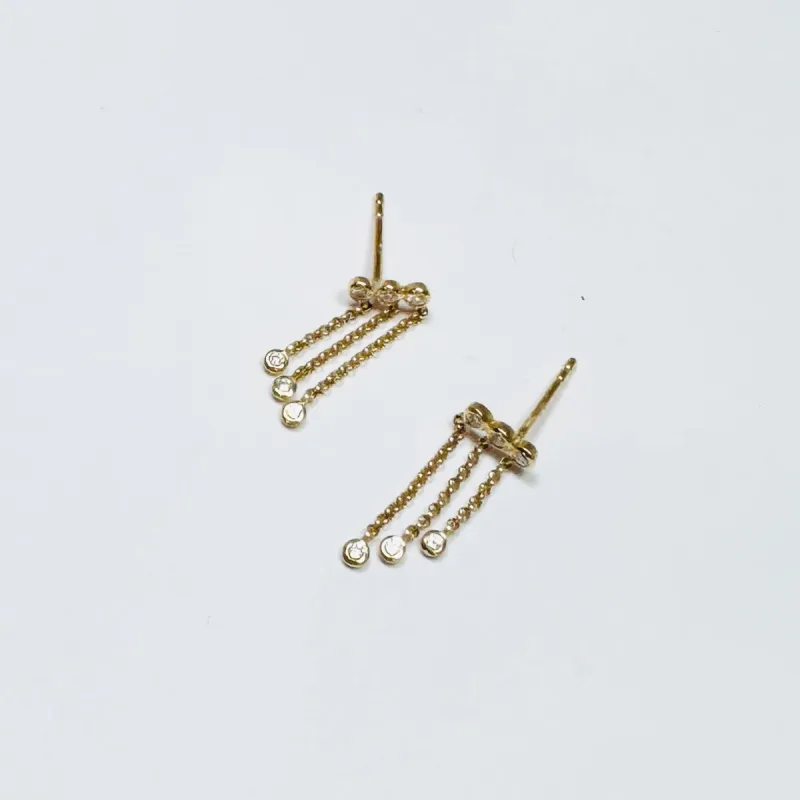 diamond dangle earrings sold by Theodosia