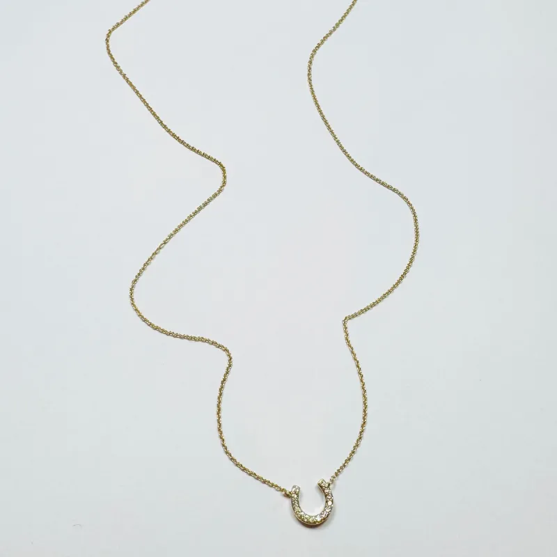 horseshoe necklace sold by Theodosia
