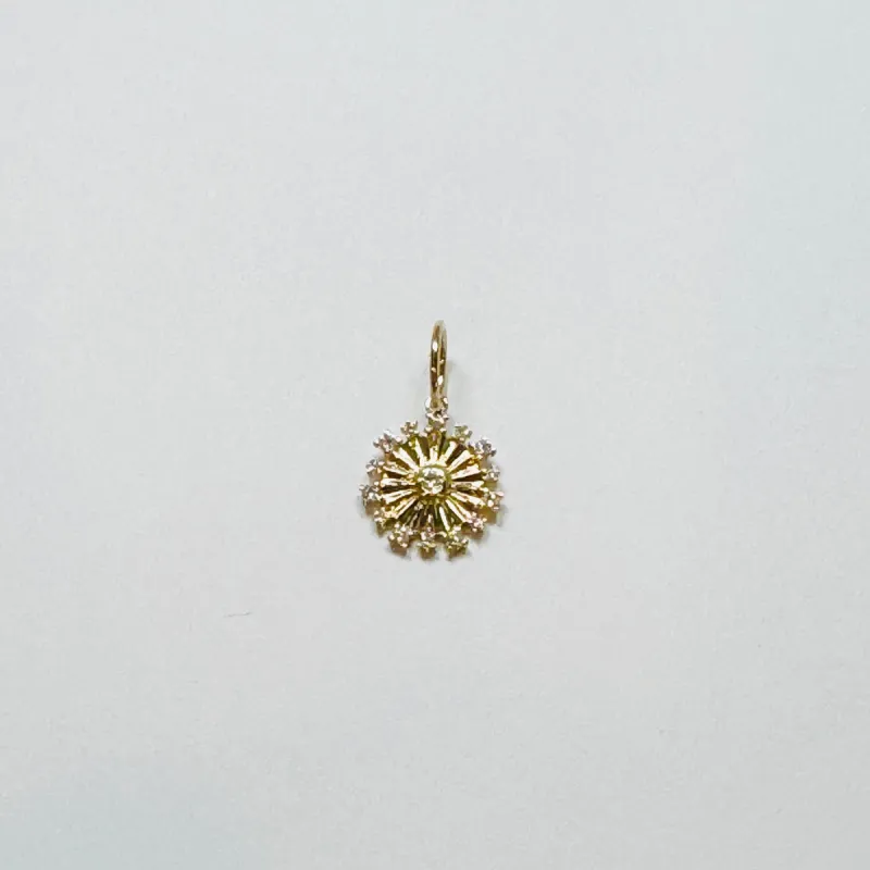 snowflake pendant, diamond sold by Theodosia