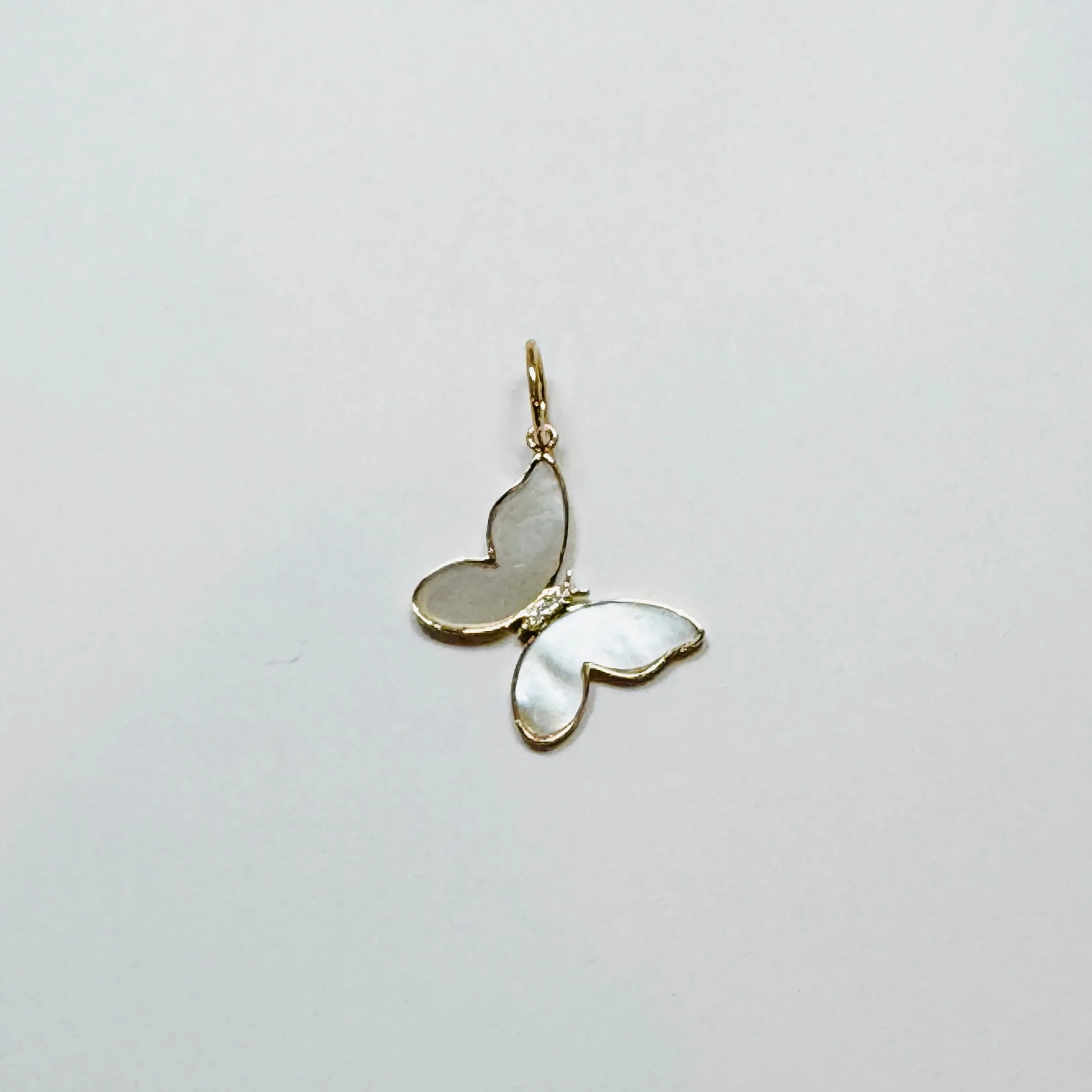 butterfly pendant, mother of pearl sold by Theodosia