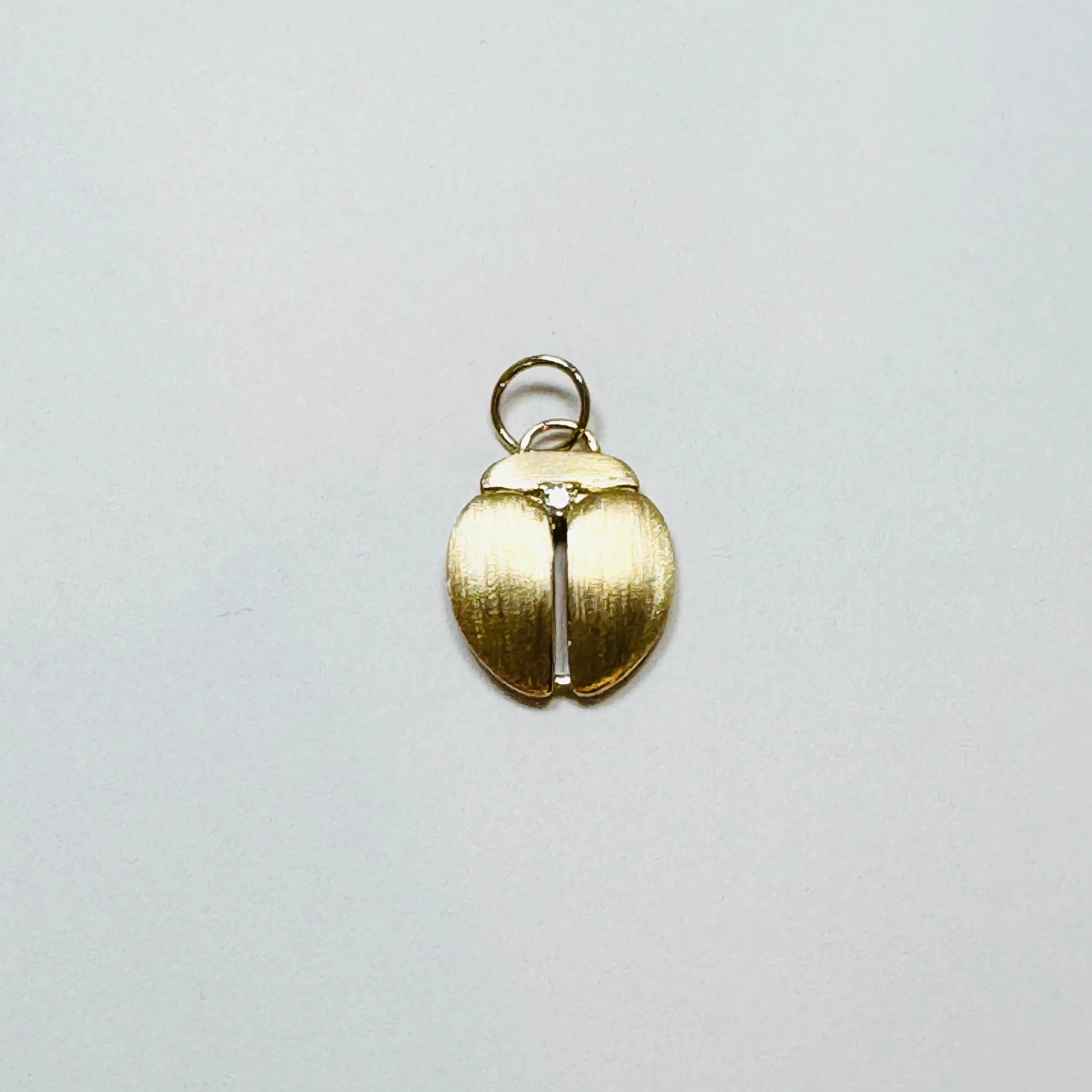 scarab beetle pendant, gold sold by Theodosia