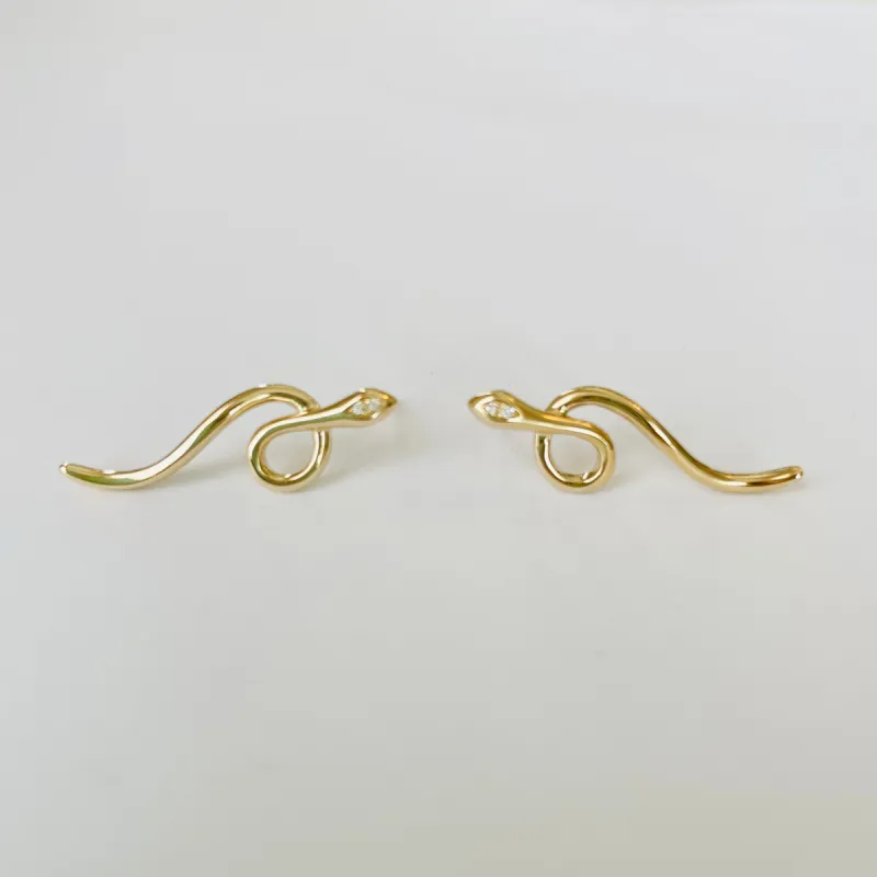 snake earrings sold by Theodosia