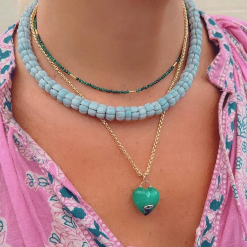 box chain, 2.5 mm 14 kt sold by Theodosia product image thumbnail 2