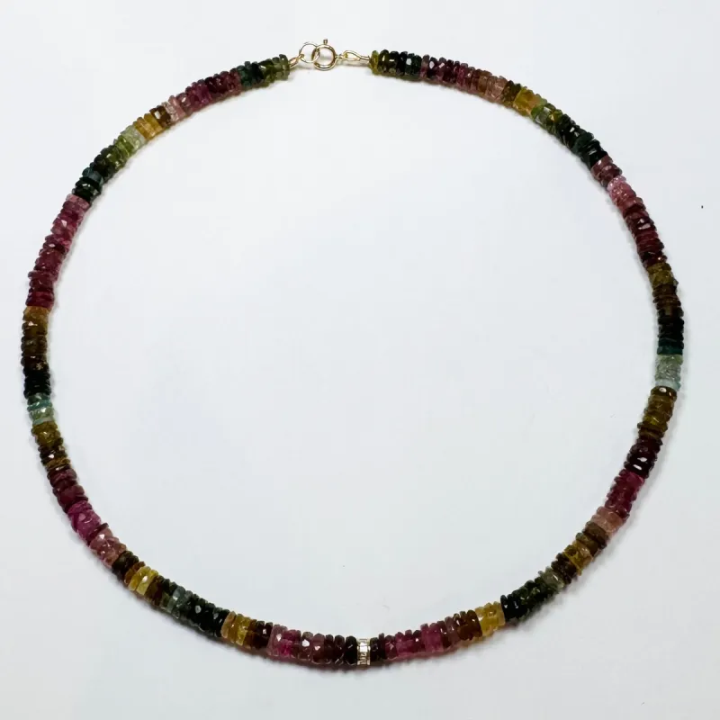 faceted tourmaline with diamond barrel sold by Theodosia