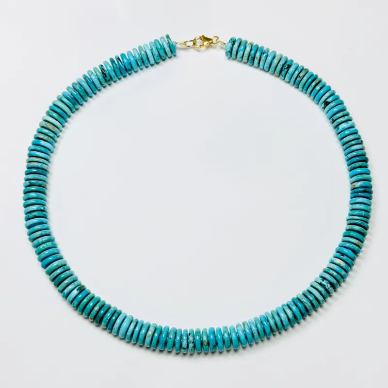 lone mountain turquoise necklace sold by Theodosia