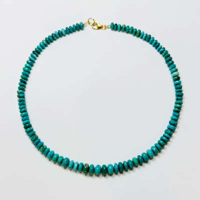 lagoon turquoise candy necklace sold by Theodosia