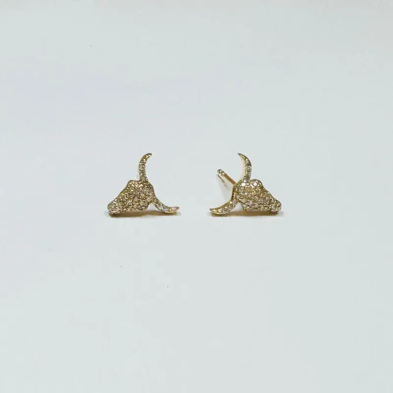 longhorn studs sold by Theodosia