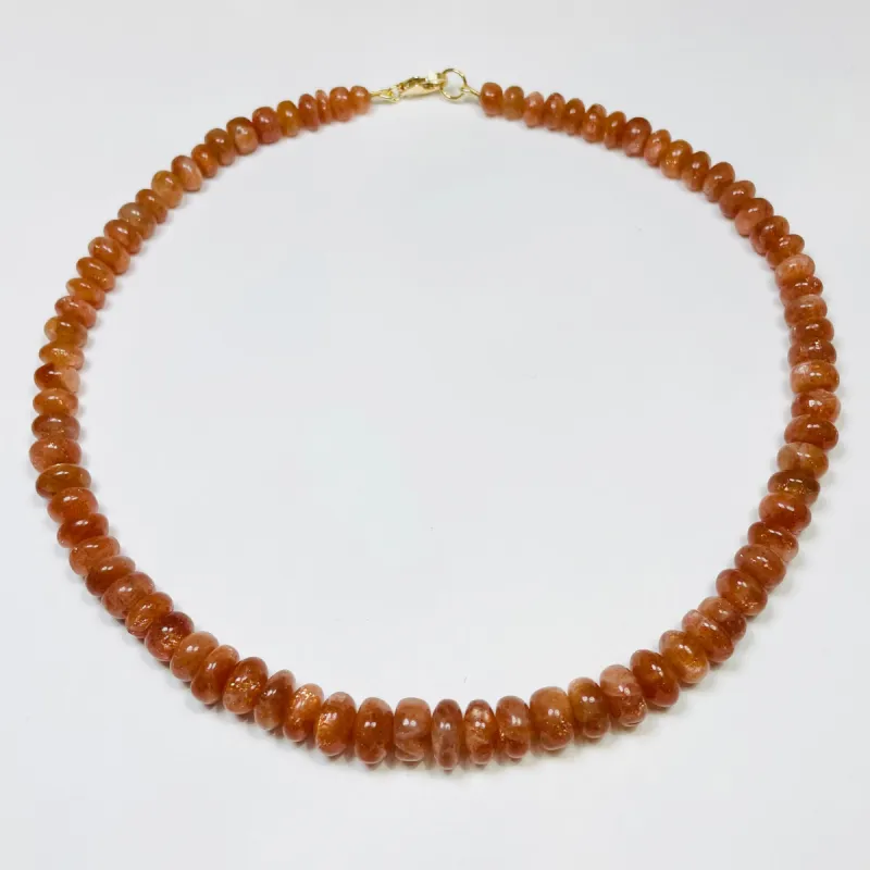 sunstone candy necklace sold by Theodosia