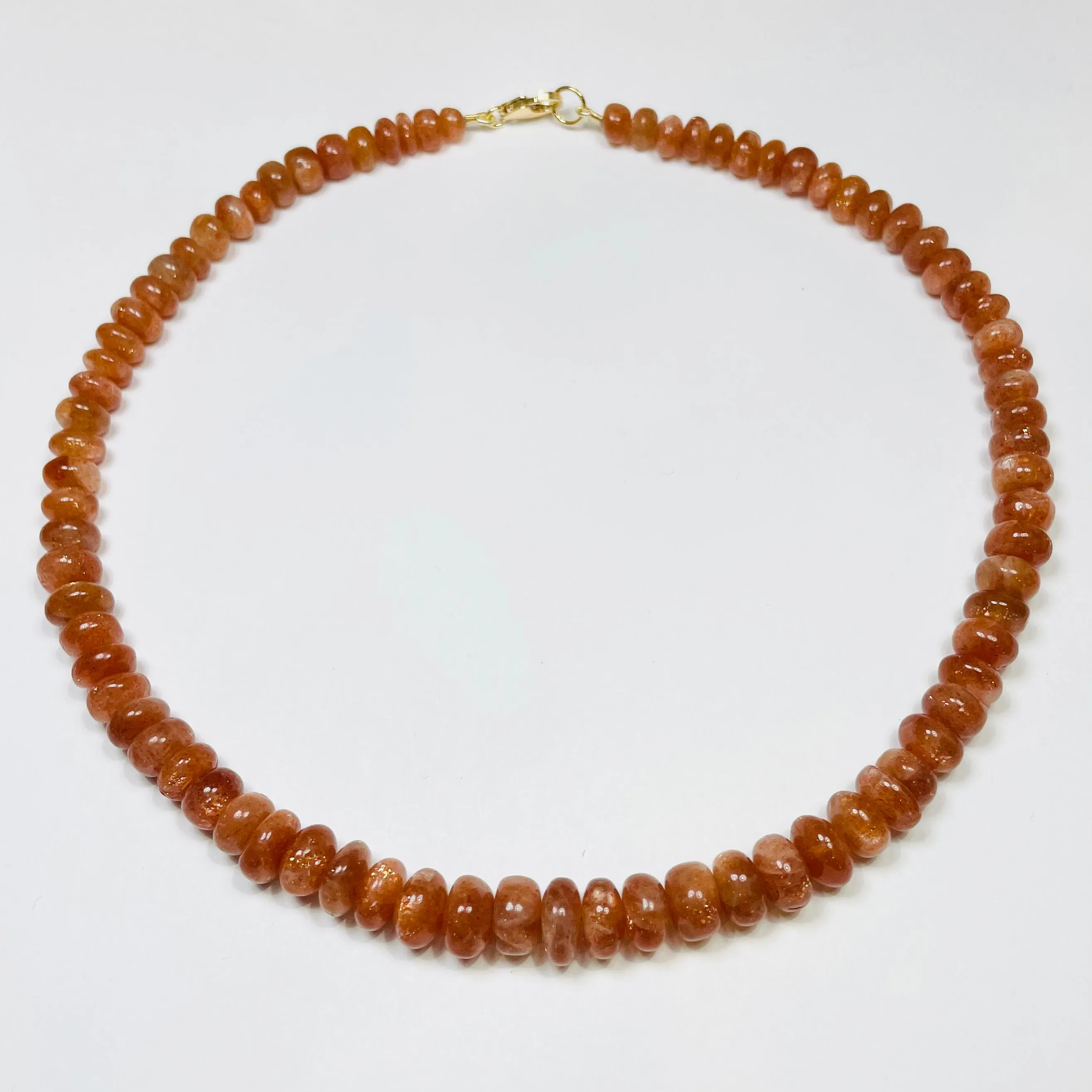 sunstone candy necklace sold by Theodosia
