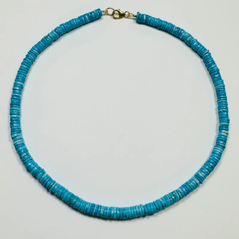 costa blue candy necklace sold by Theodosia