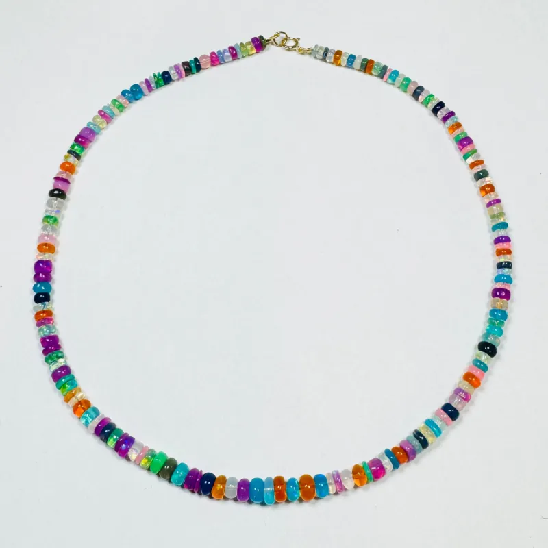 jelly opal candy necklace sold by Theodosia