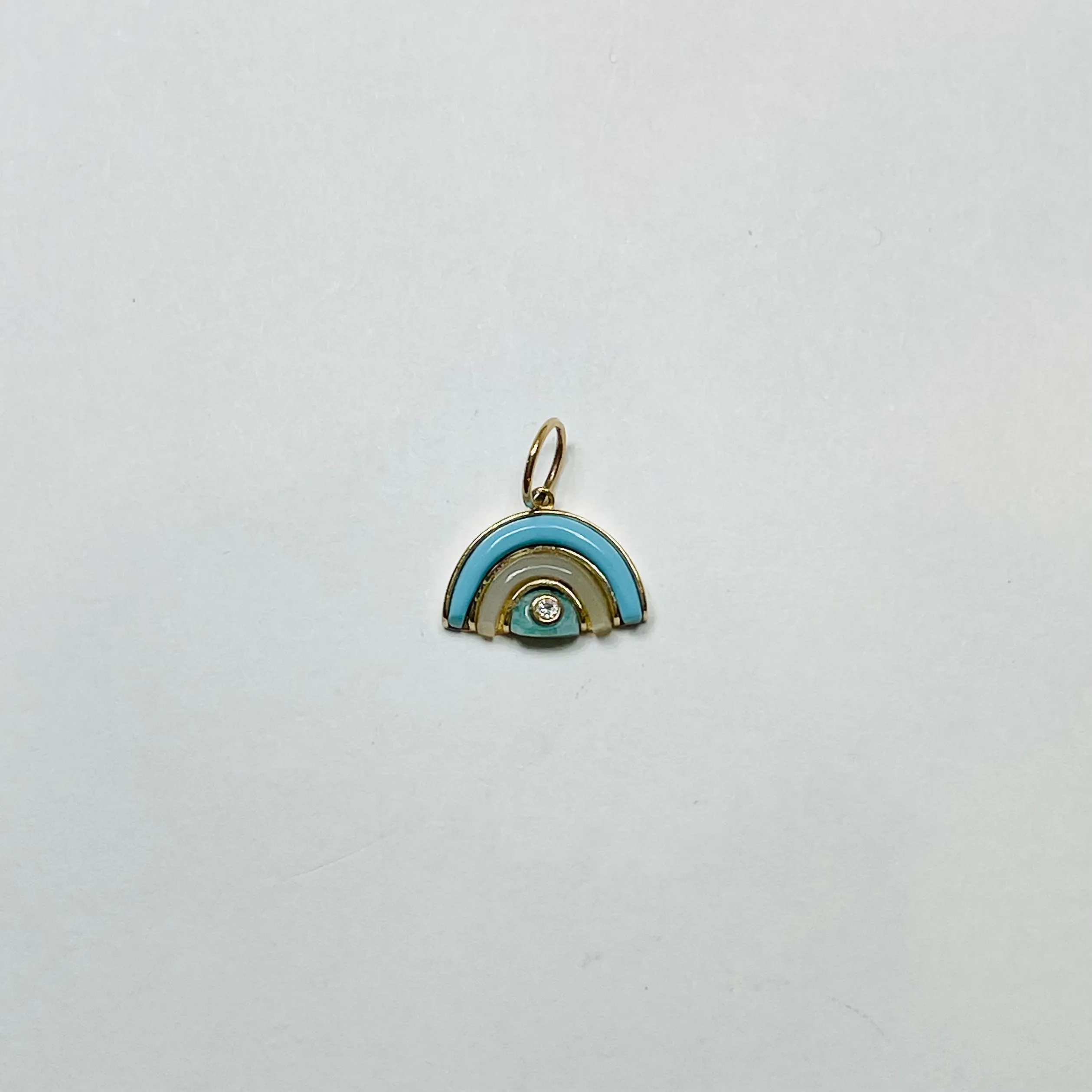 Rainbow pendant sold by Theodosia product image thumbnail 2