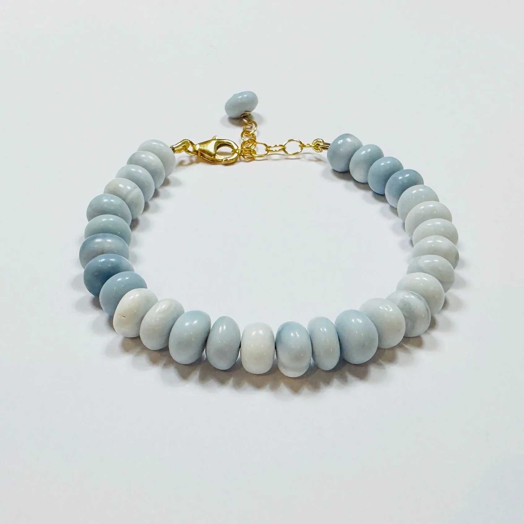 blue opal beaded bracelet sold by Theodosia