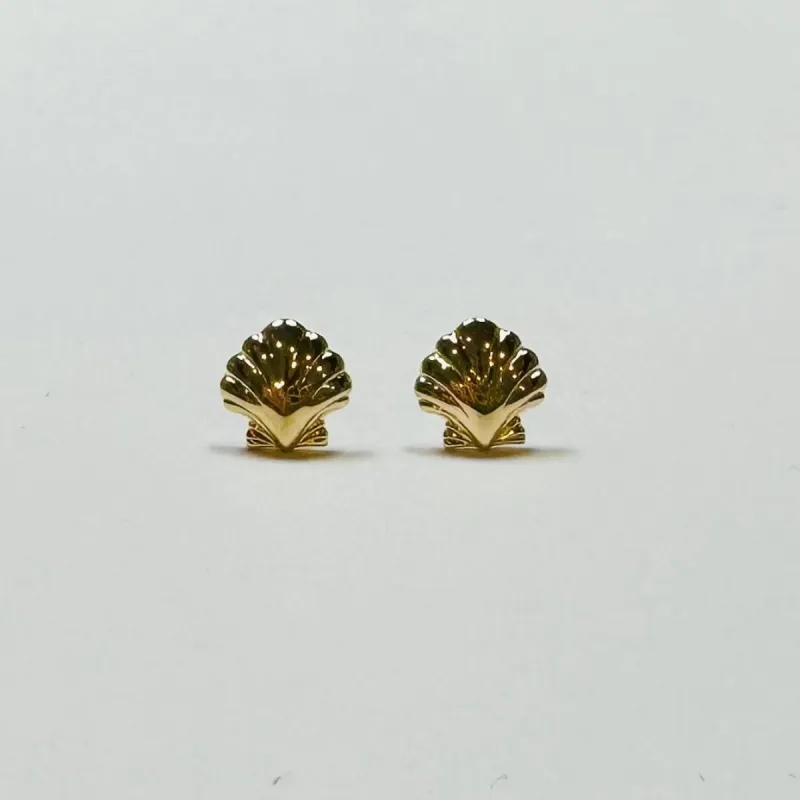 scallop shell studs sold by Theodosia