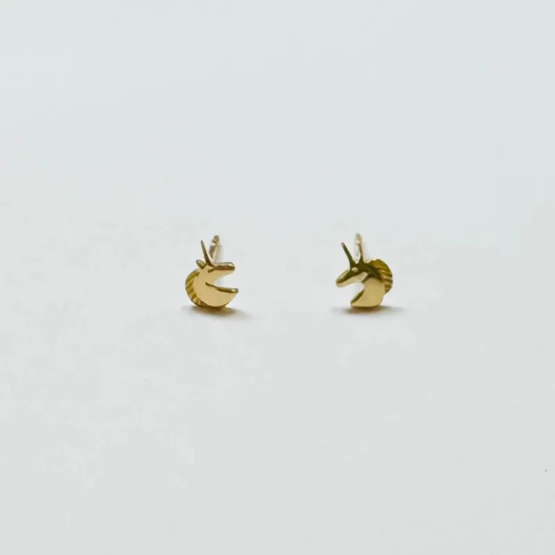 unicorn studs sold by Theodosia
