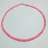 pink ice opal candy necklace sold by Theodosia