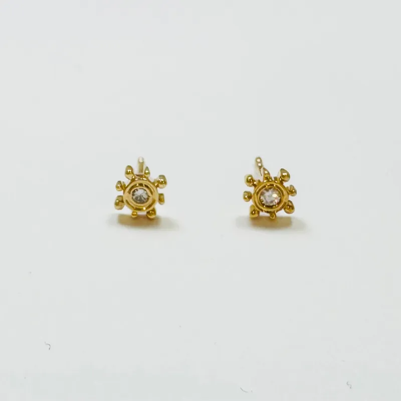 sun studs sold by Theodosia