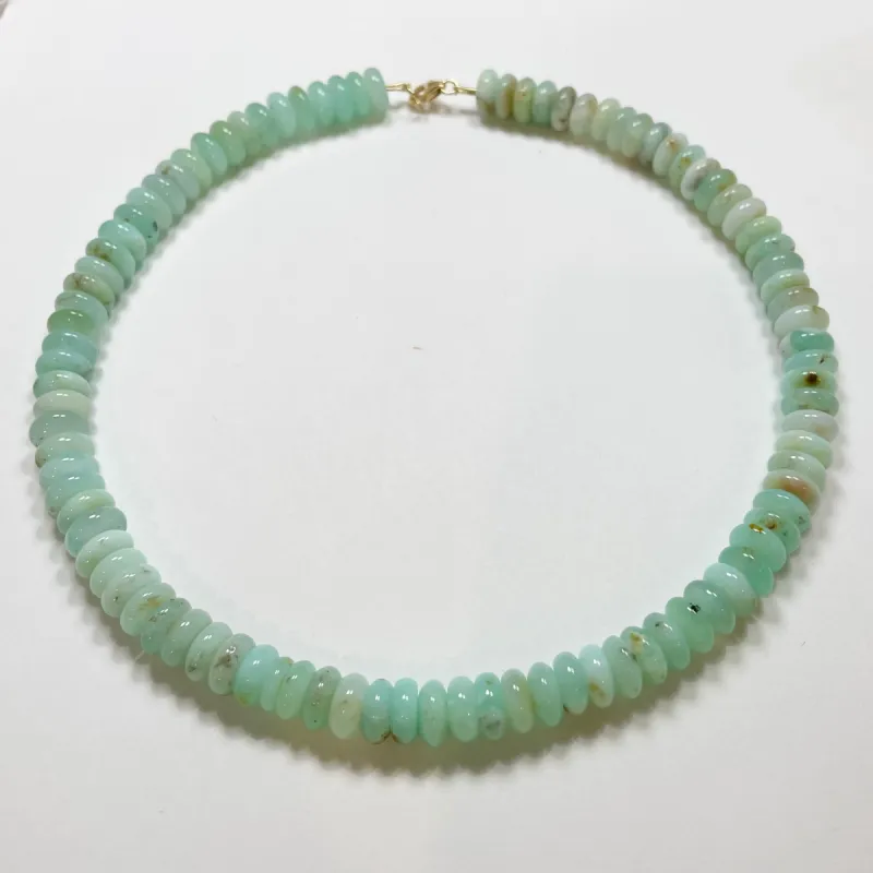 mint chocolate chip candy necklace sold by Theodosia