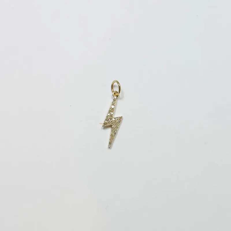 lightning bolt pendant made by Theodosia