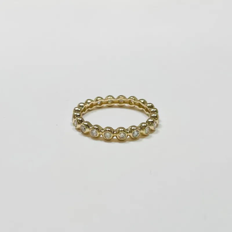 bubble diamond band sold by Theodosia