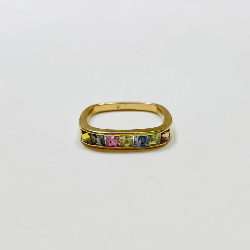 rainbow sapphire ring sold by Theodosia
