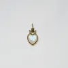 tulip opal heart pendant sold by Theodosia