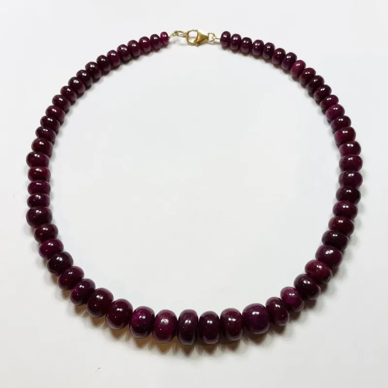 ruby candy necklace sold by Theodosia