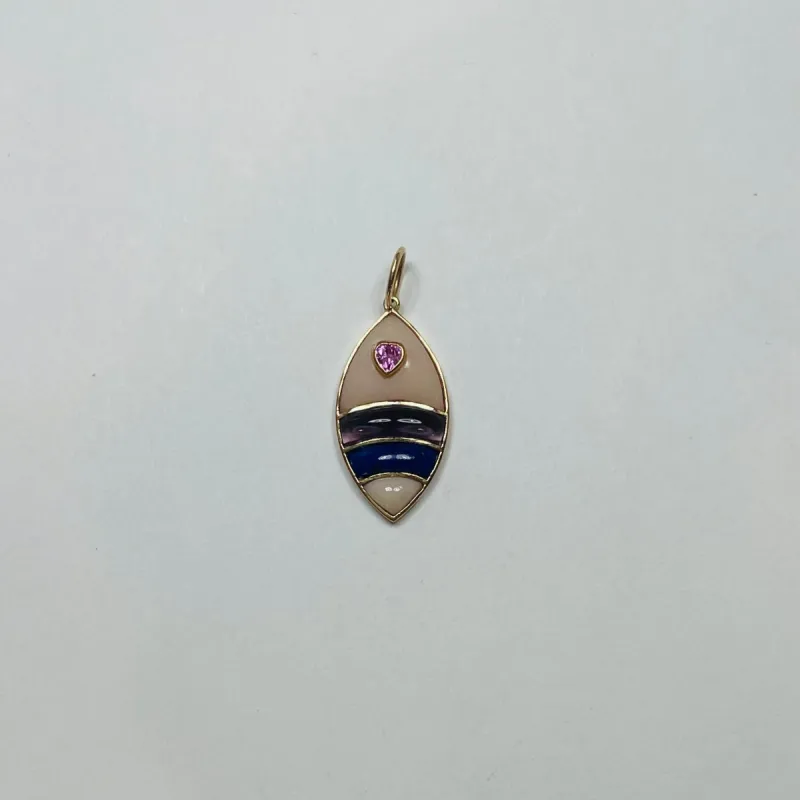 surfboard pendant sold by Theodosia