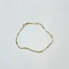 diamond by the yard paperclip bracelet sold by Theodosia