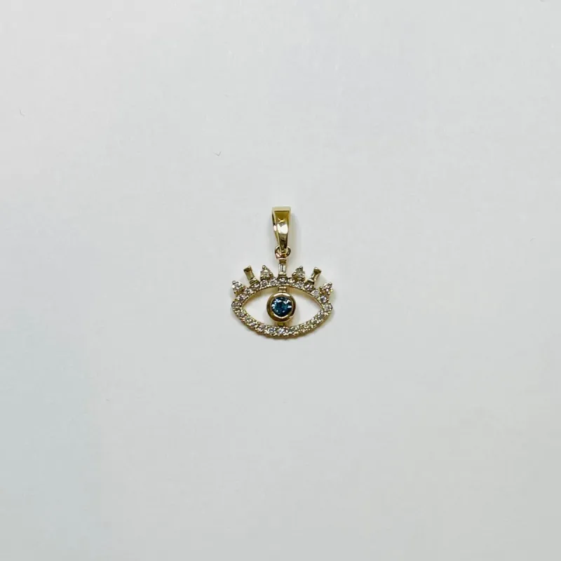 evil eye pendant sold by Theodosia