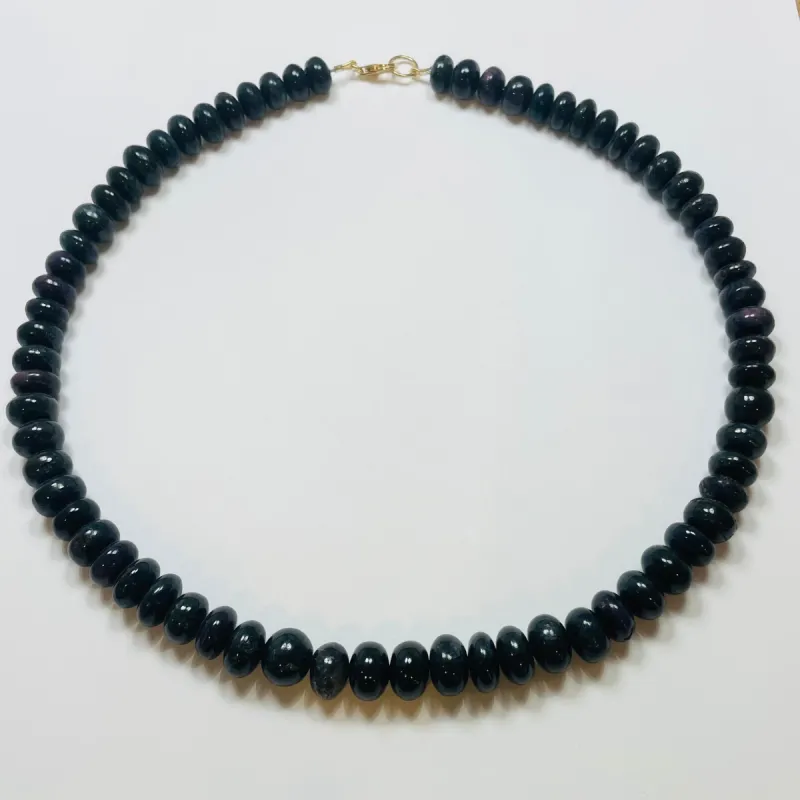 midnight sapphire candy necklace sold by Theodosia