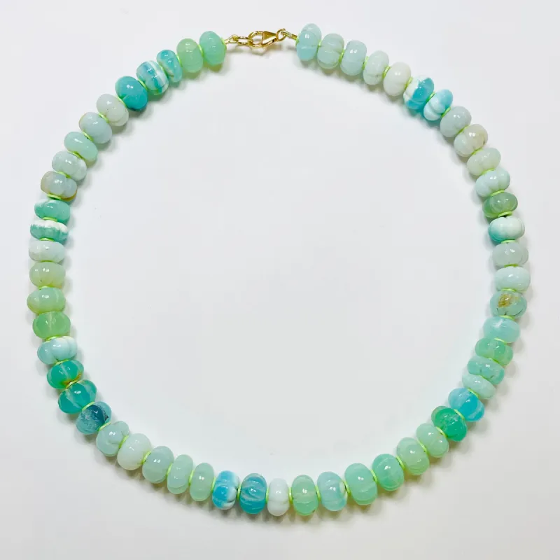 carved ocean breeze candy necklace sold by Theodosia