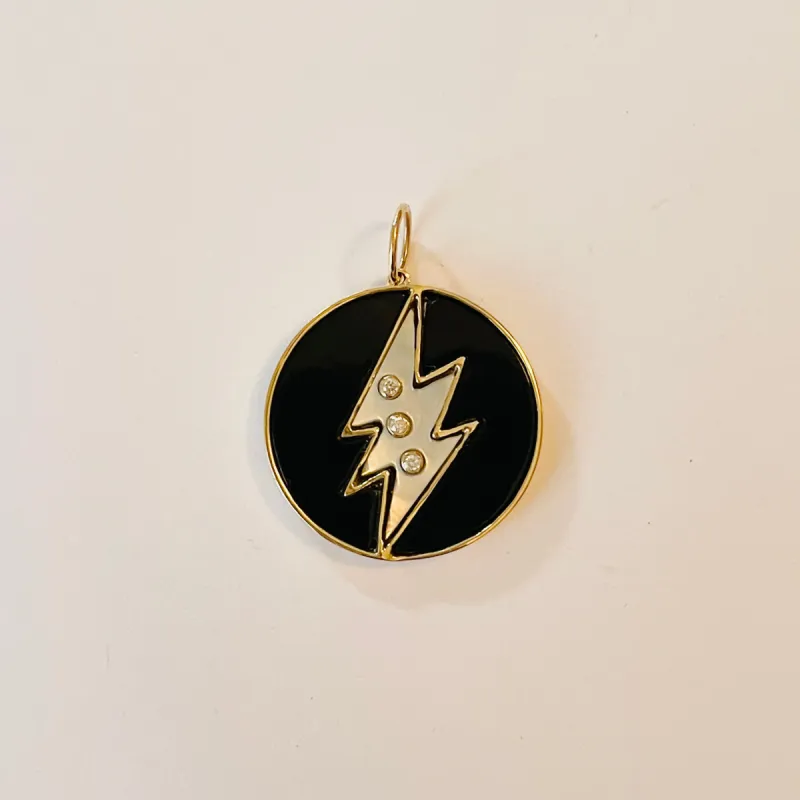 onyx lighting blot pendant sold by Theodosia