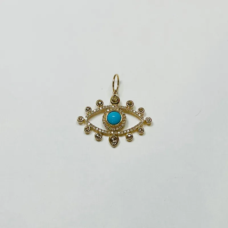 evil eye pendant sold by Theodosia