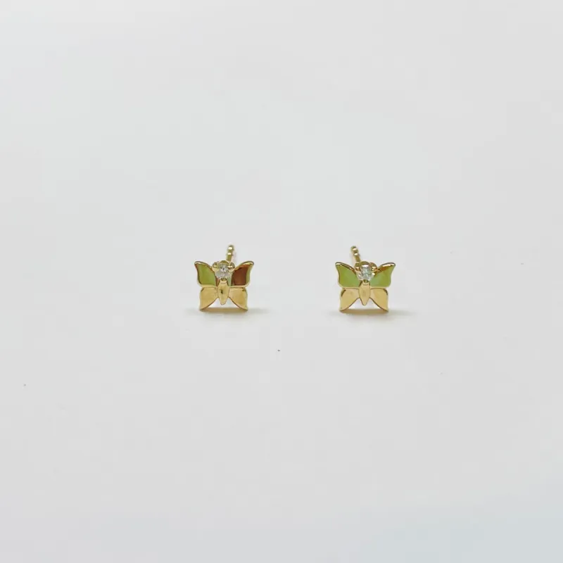 butterfly studs sold by Theodosia