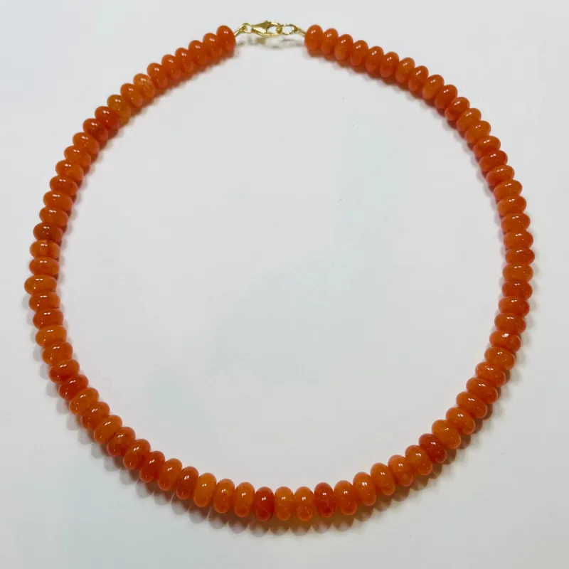 clementine candy necklace sold by Theodosia