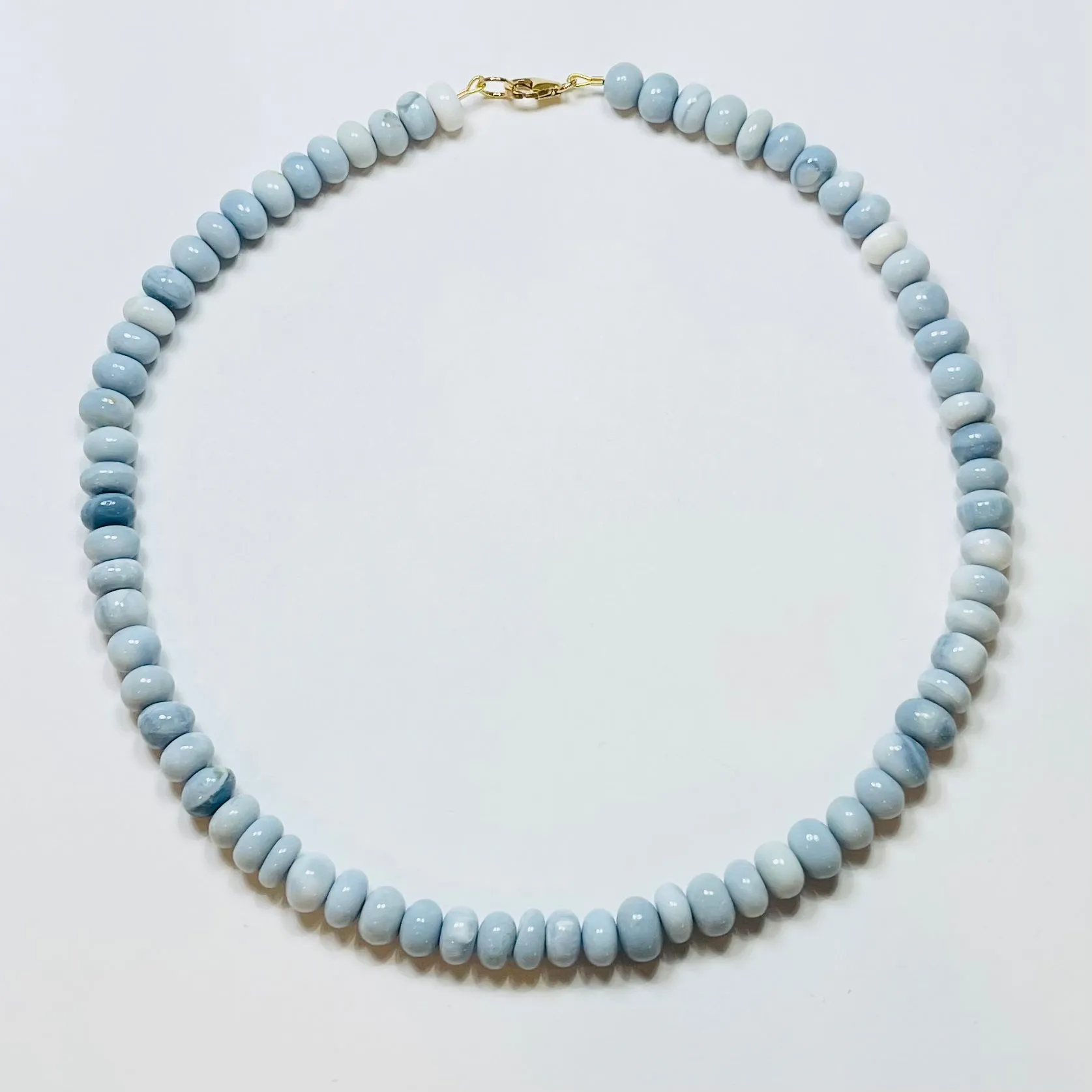 chambray opal candy necklace sold by Theodosia
