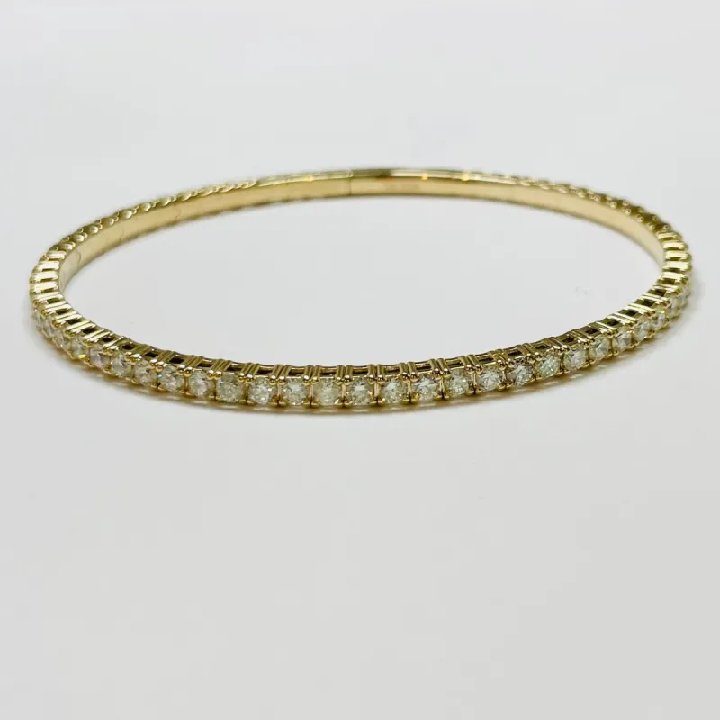diamond flex tennis bracelet, 3 ct sold by Theodosia